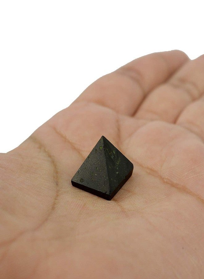 Crystu Natural Black Tourmaline Pyramid for Reiki Healing and Crystal Healing Stone Pyramid Size 10-15 mm (Color : Black) Pack of 1 pc - Image 3